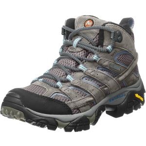 NWT Merrell Women’s Moab 2 Mid Waterproof Hiking Boot - Granite - Size 8.5